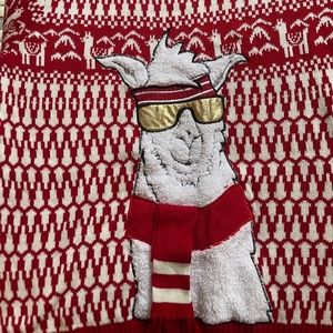 Ugly llama Christmas Sweater!